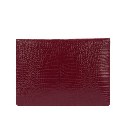 Laptop-Hülle 309g Croco Burgunder