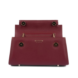 Damentasche Schultertasche 041g weinrot