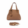 Damentasche Schultertasche 004-1g golden brown