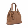 Damentasche Schultertasche 004-1g golden brown