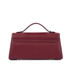 Damentasche Schultertasche 041g weinrot