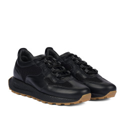 Schwarze Herren-Sportschuhe 9005 kombiniert