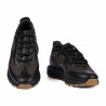 Herrensportschuhe 9005 Kaffee kombiniert