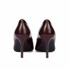 Elegante Damenschuhe 1372 Lack Bordeaux
