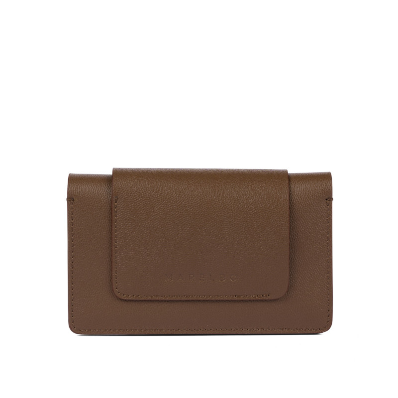 Damen Geldbörse 215g 01 braun Kaviar