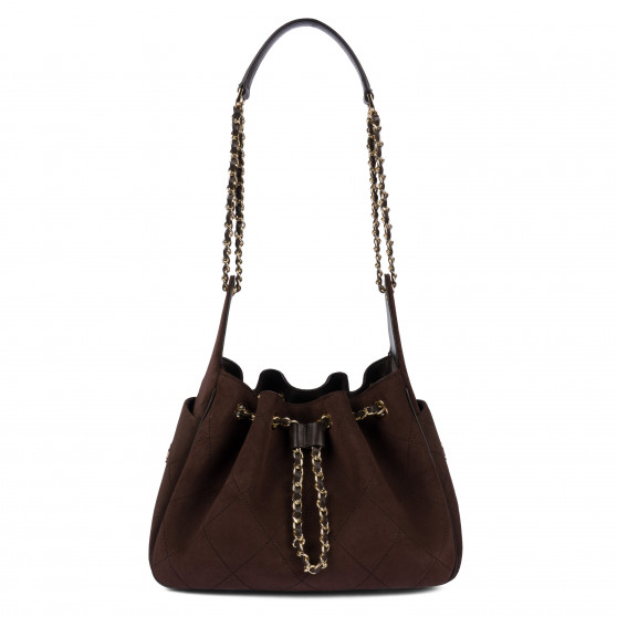 Damenhandtasche aus Schokolade Wildleder 062g