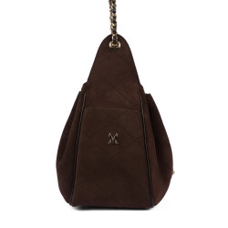 Damenhandtasche aus Schokolade Wildleder 062g