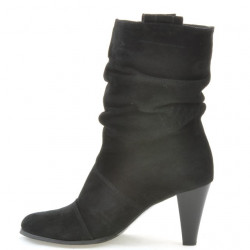 Damenstiefel 1114 schwarz Antilope
