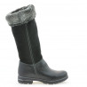 Kinderstiefel 3203 schwarz kombiniert