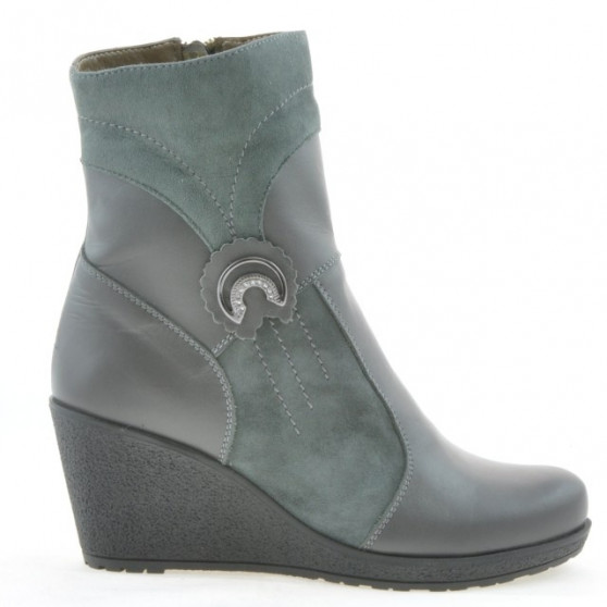 Damenschuhe 3220 grau kombiniert Damenschuhe 3220 grau kombiniert