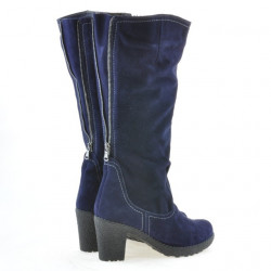 Damenstiefel 3258 Indigo Velours