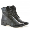Damenstiefeletten 291 Lack Schwarz