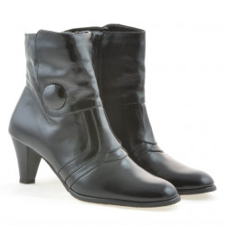 Damenstiefeletten 1101 schwarzer Lack