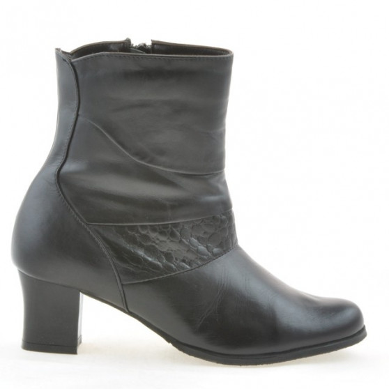 Damenstiefel 1122 schwarz kombiniert Damenstiefel 1122 schwarz kombiniert