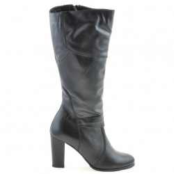 Damenstiefel 1129 schwarz