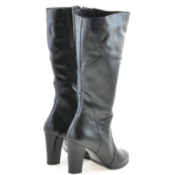 Damenstiefel 1129 schwarz