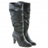 Damenstiefel 1120 schwarz+schwarze Antilope pic