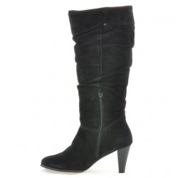 Damenstiefel 1120 Schwarz+Schwarz Antilope