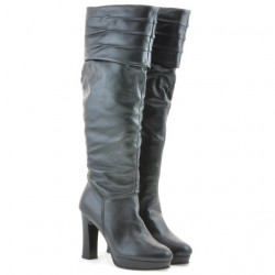 Damenstiefel 1118 schwarz