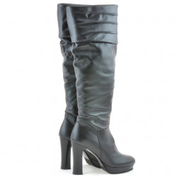 Damenstiefel 1118 schwarz