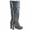 Damenstiefel 1118 schwarz