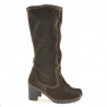 Damenstiefel 3258 Kaffee Velours
