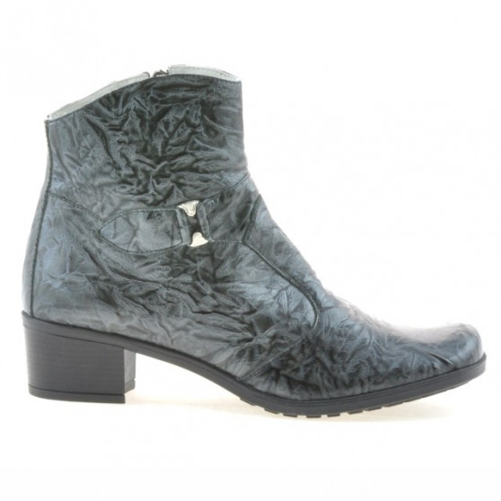 Damenstiefel 232 Crep Lack Grau Damenstiefel 232 Crep Lack Grau