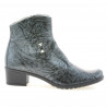 Damenstiefel 232 Crep Lack Grau