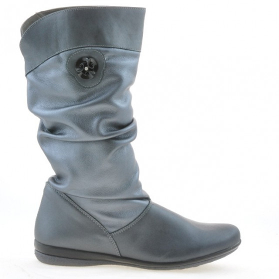 Damenstiefel 257 perlmuttgrau Damenstiefel 257 perlmuttgrau