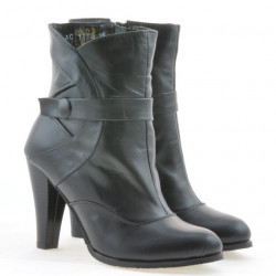 Damenstiefeletten 1112 schwarz