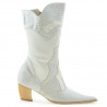 Damenstiefel 298 Croco Beige