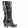 Damenstiefel 229 Lack Schwarz