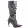 Damenstiefel 008 schwarzkombiniert