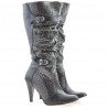 Damenstiefel 008 schwarzkombiniert