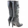 Damenstiefel 008 schwarzkombiniert