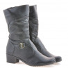Damenschuhe 261 schwarz+schwarz Crepe