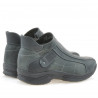Jugendstiefel 441 Tuxon schwarz+grau