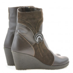 Damenstiefel 3220 Kaffee kombiniert