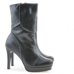 Damenstiefel 1132 schwarz