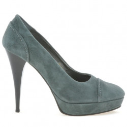 Elegante Damenschuhe 1082 graue Antilope