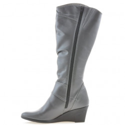 Damenstiefel 230 grau