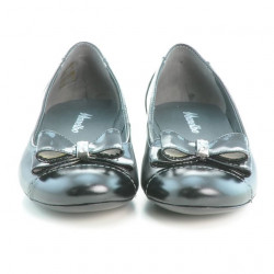 Damen Ballerinas 633 schwarzer Lack