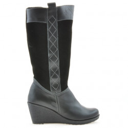 Damenstiefel 3221 schwarz