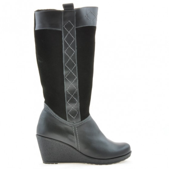 Damenstiefel 3221 schwarz