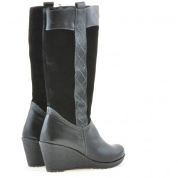Damenstiefel 3221 schwarz