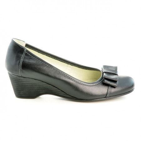 Damen Freizeitschuhe / elegante Schuhe 636-1 schwarz
