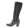 Damenstiefel 3277 schwarz kombiniert