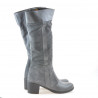 Damenstiefel 3260 grau kombiniert