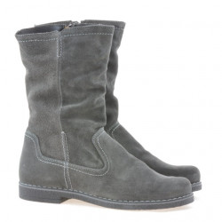 Damenstiefel 3272 anthrazit Velours
