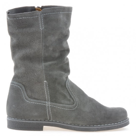 Damenstiefel 3272 anthrazit Velours Damenstiefel 3272 anthrazit Velours